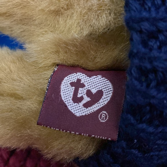 Vintage 1993 Ty Beanie Baby Salty Bear - Picture 7 of 10